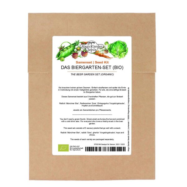 The Beer Garden Set (Organic) - Seed kit