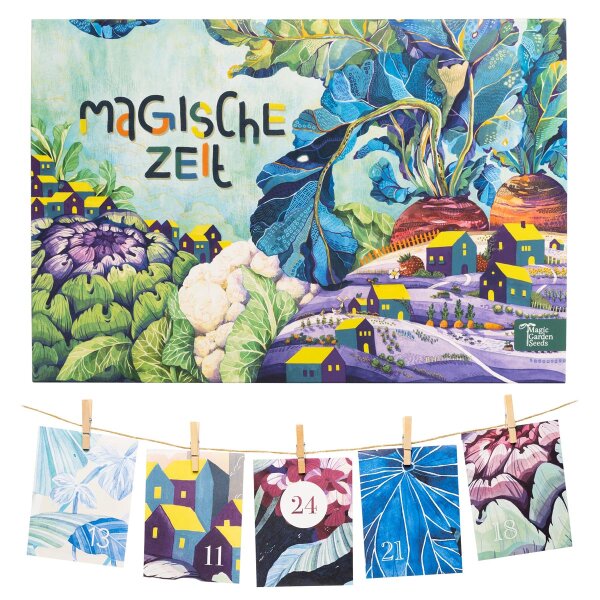 Magical Time – Organic seed Advent Calendar – Grow-Your-Own Garden Feast