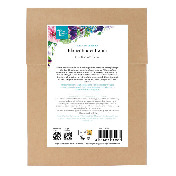 Blue Blossom Dream - Seed kit gift box