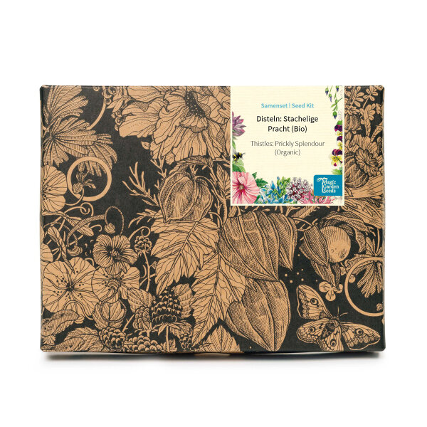 Thistles: Prickly Splendour (Organic) - Seed kit gift box