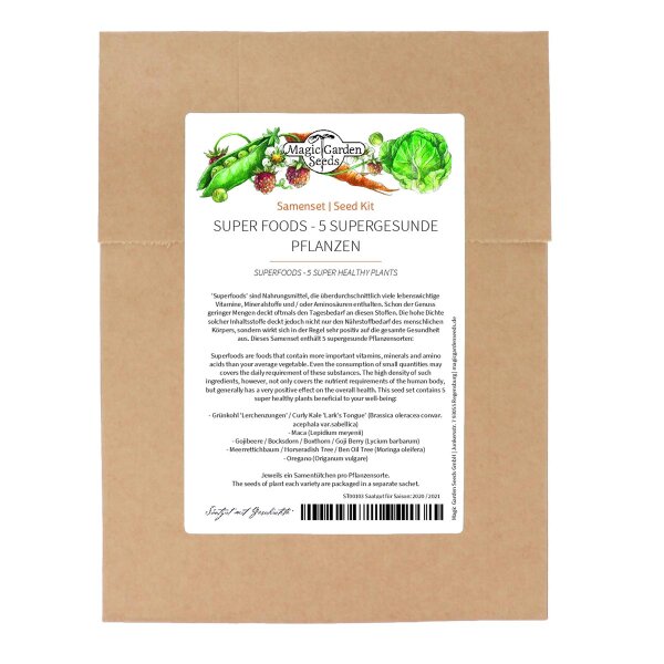 Superfoods - Seed kit