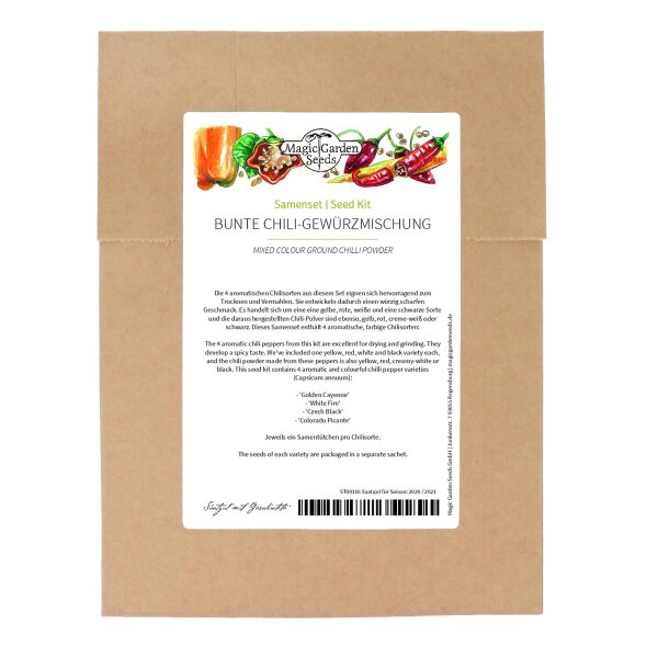 Mixed Colour Ground Chilli Powder - Seed kit